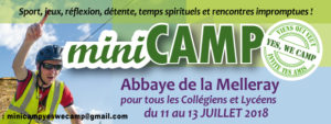 Mini camp collégiens et lycéens @ abbaye de Melleray