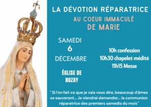 Un Samedi avec Marie @ EGLISE DE NOZAY