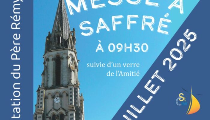 Capture d’écran MESSE SAFFRE